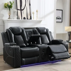 TODRANI Power Recliner Loveseat