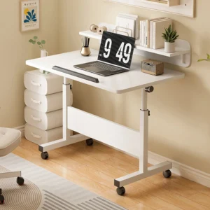Small  Mobile Stand Up Desk With Wheels