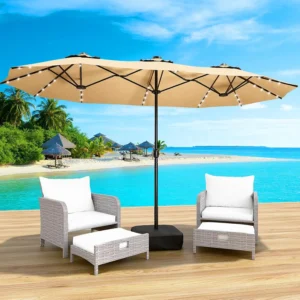 LEVELEVE 15FT Large Patio Umbrella